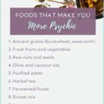 foods that make you psychic