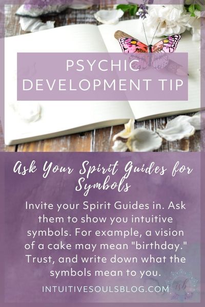 mediumship, clairvoyance tip: spirit guides