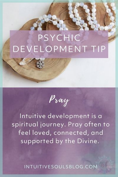 psychic development tip - pray 