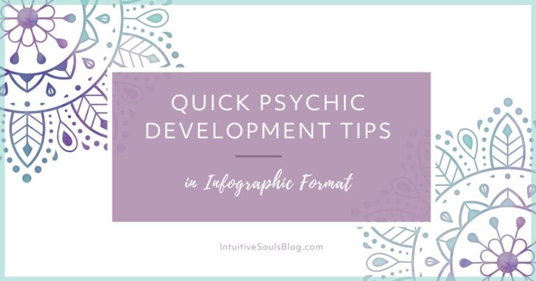 quick psychic development tips [infographics]