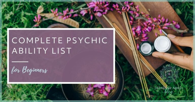 complete psychic ability list for beginners