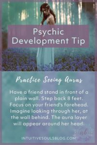 psychic development exercise - how to see auras