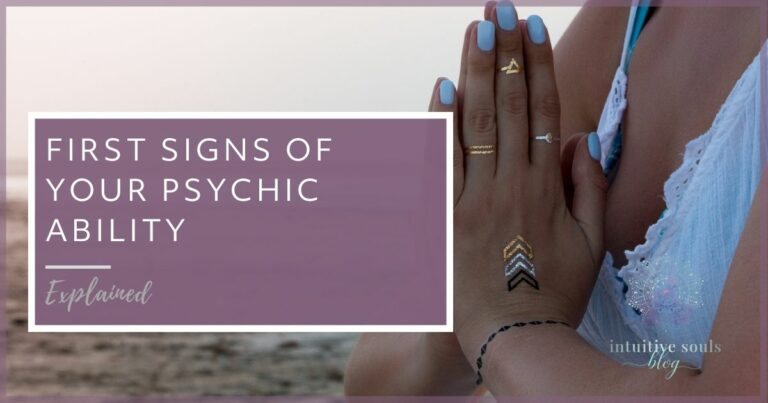 first signs of your psychic ability