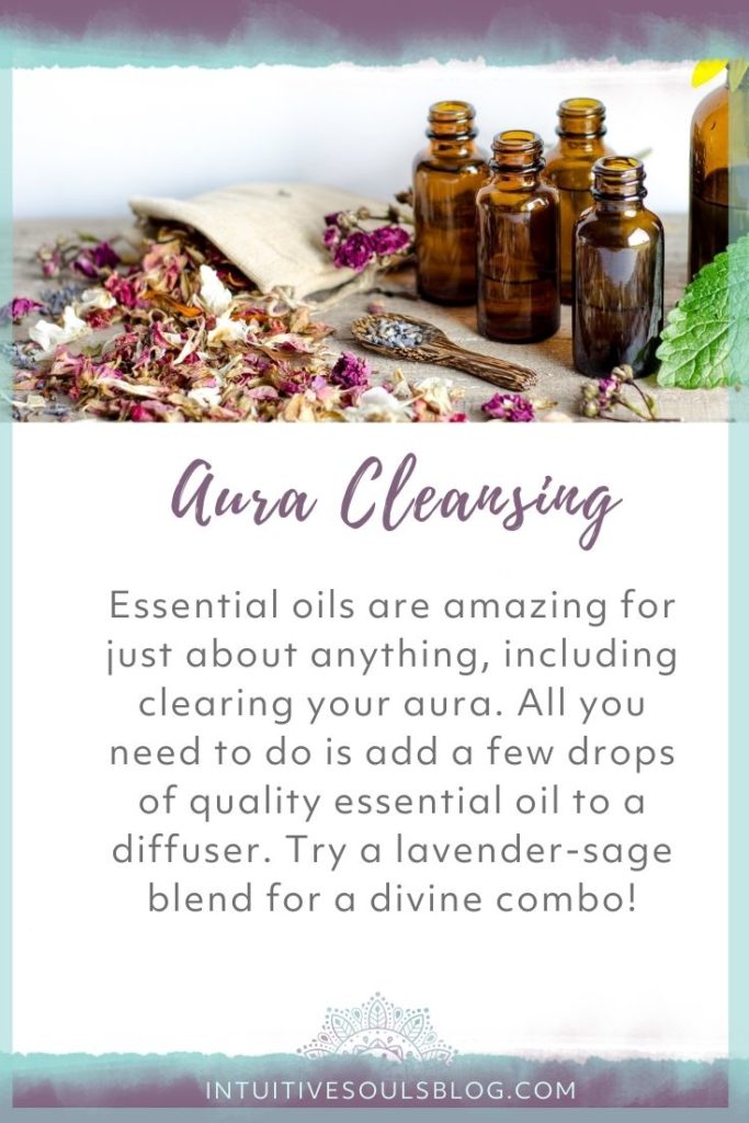 cleansing your aura with essential oils