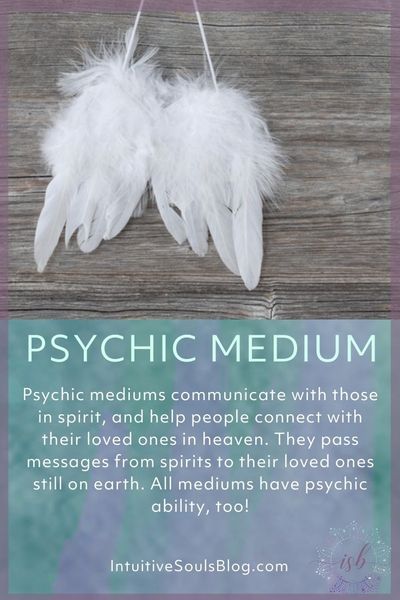 psychic medium definition