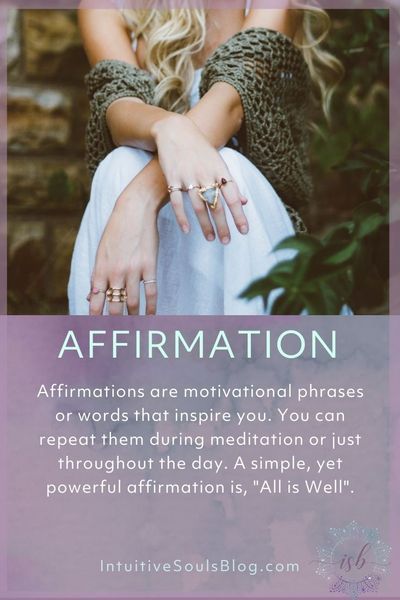 what is an affirmation