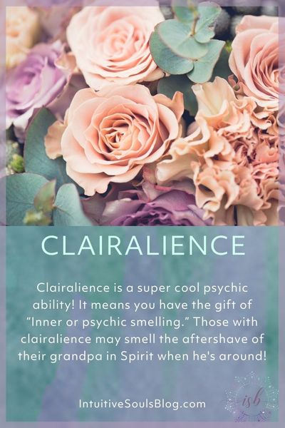 what is clairalience