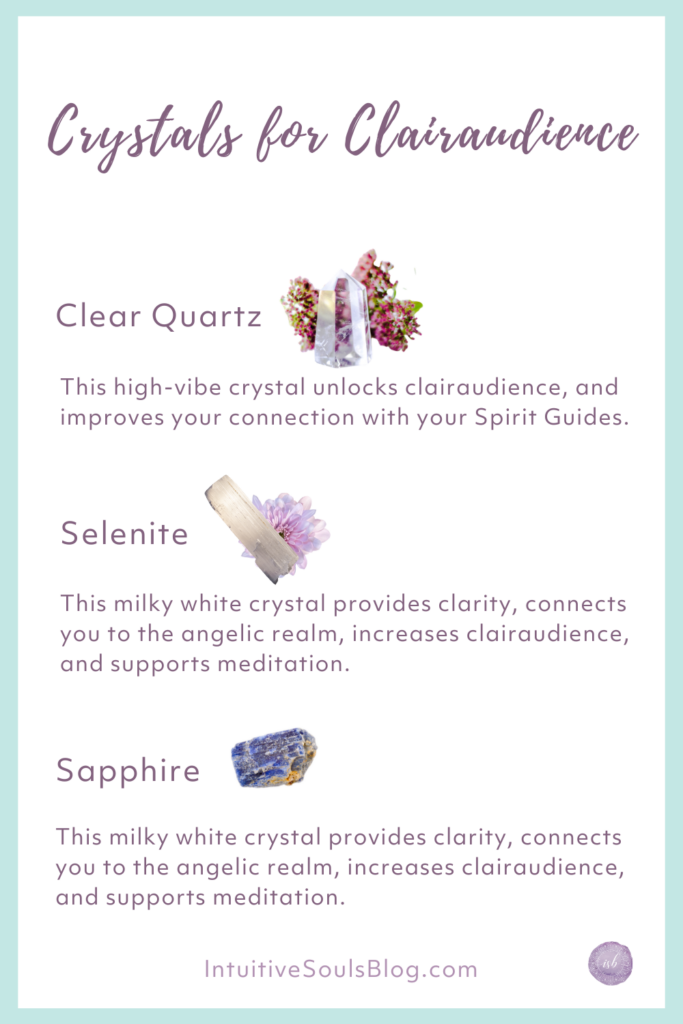 crystals to develop clairaudience