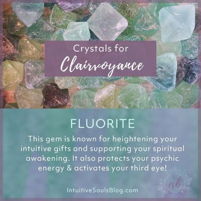 fluorite to develop clairvoyance