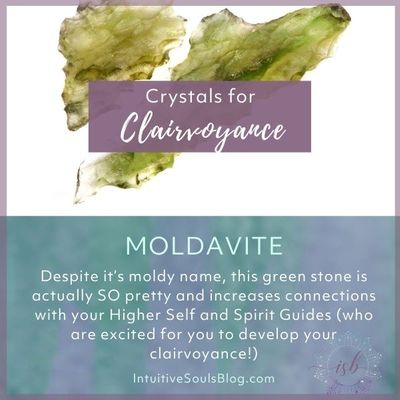 moldavite increases clairvoyance