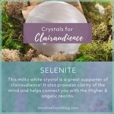 selenite to increase clairaudience