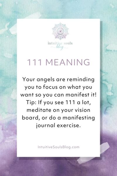 111 meaning