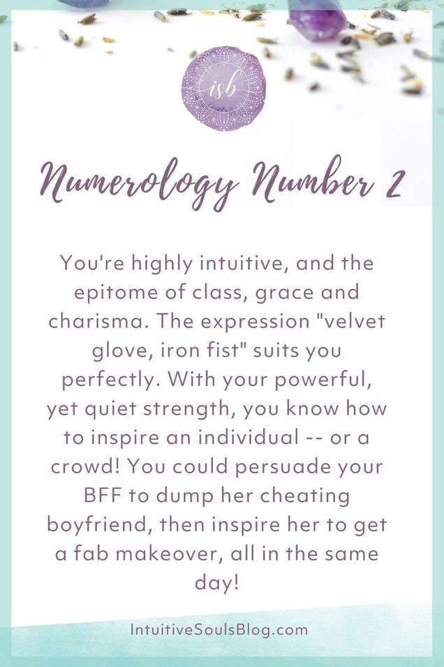numerology number 2 personality traits and characteristics