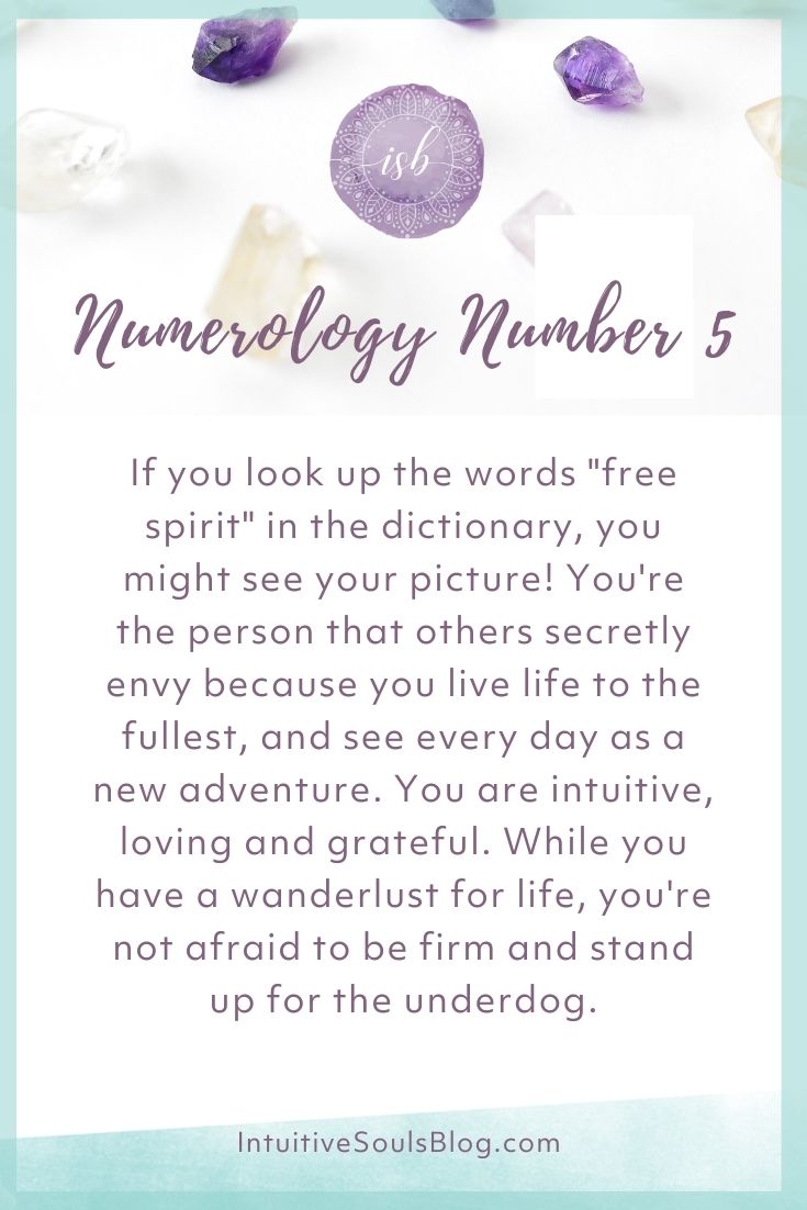 numerology number 5 personality traits